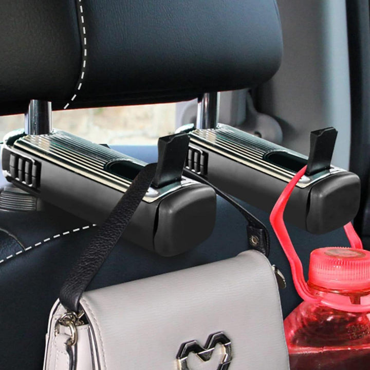 Car Hooks Holder Hanger 360 Degree Rotatable - Gravidaa - 