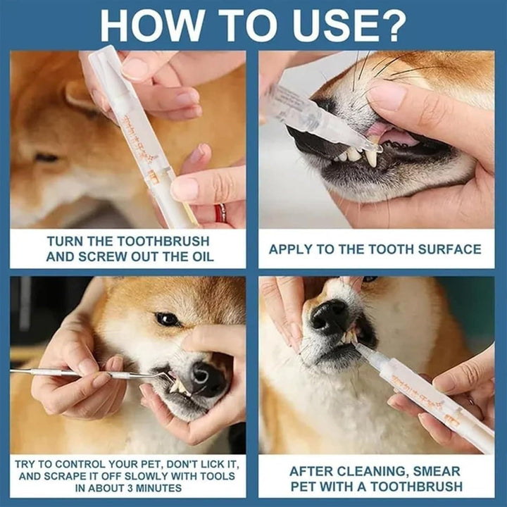 Dog Pen Toothbrush - Gravidaa -