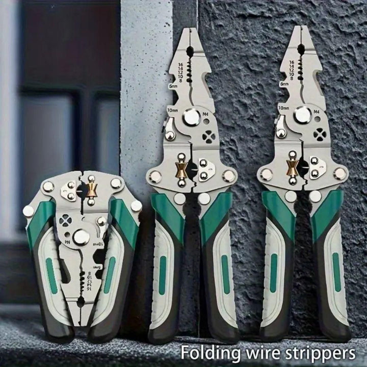 Handyman's Foldable Electricians Pliers - All-in-One Tool - Gravidaa -