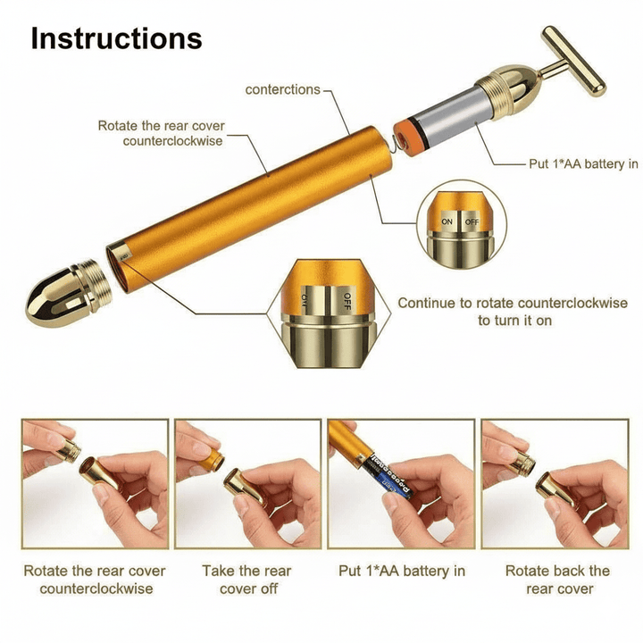 Get Instant Glow in 60 Seconds — The 24K Gold Facial Bar Everyone’s Talking About ✨ - Gravidaa - 