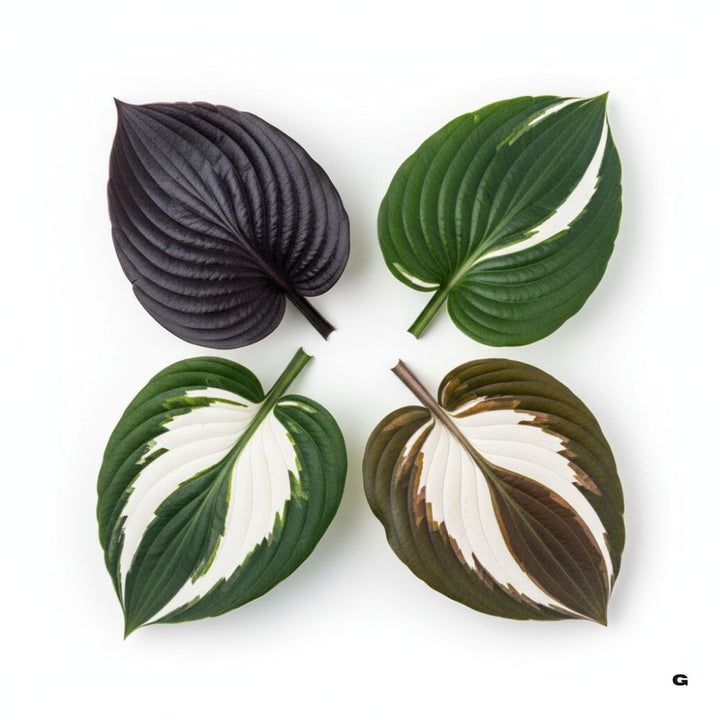 Rare Black Hosta Seeds – 30+ Premium Seeds + 100g Organic Pot Mix Starter Pack - Gravidaa - 