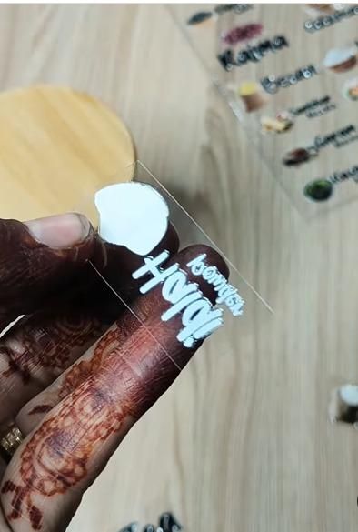 Waterproof Kitchen Spice Jar Label Stickers (Pack of 1 - 60 Stickers) - Gravidaa - 